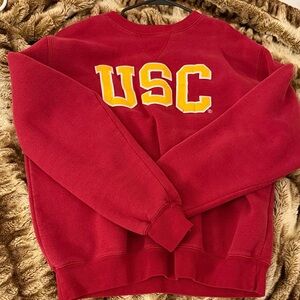 Heritage Red Jacket with Yellow Lettering